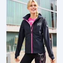 Damen NKD Damen-Softshelljacke mit abnehmbarer Kapuze
