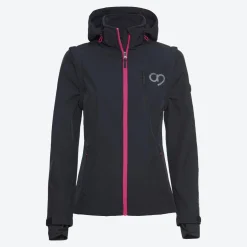 Damen NKD Damen-Softshelljacke mit abnehmbarer Kapuze