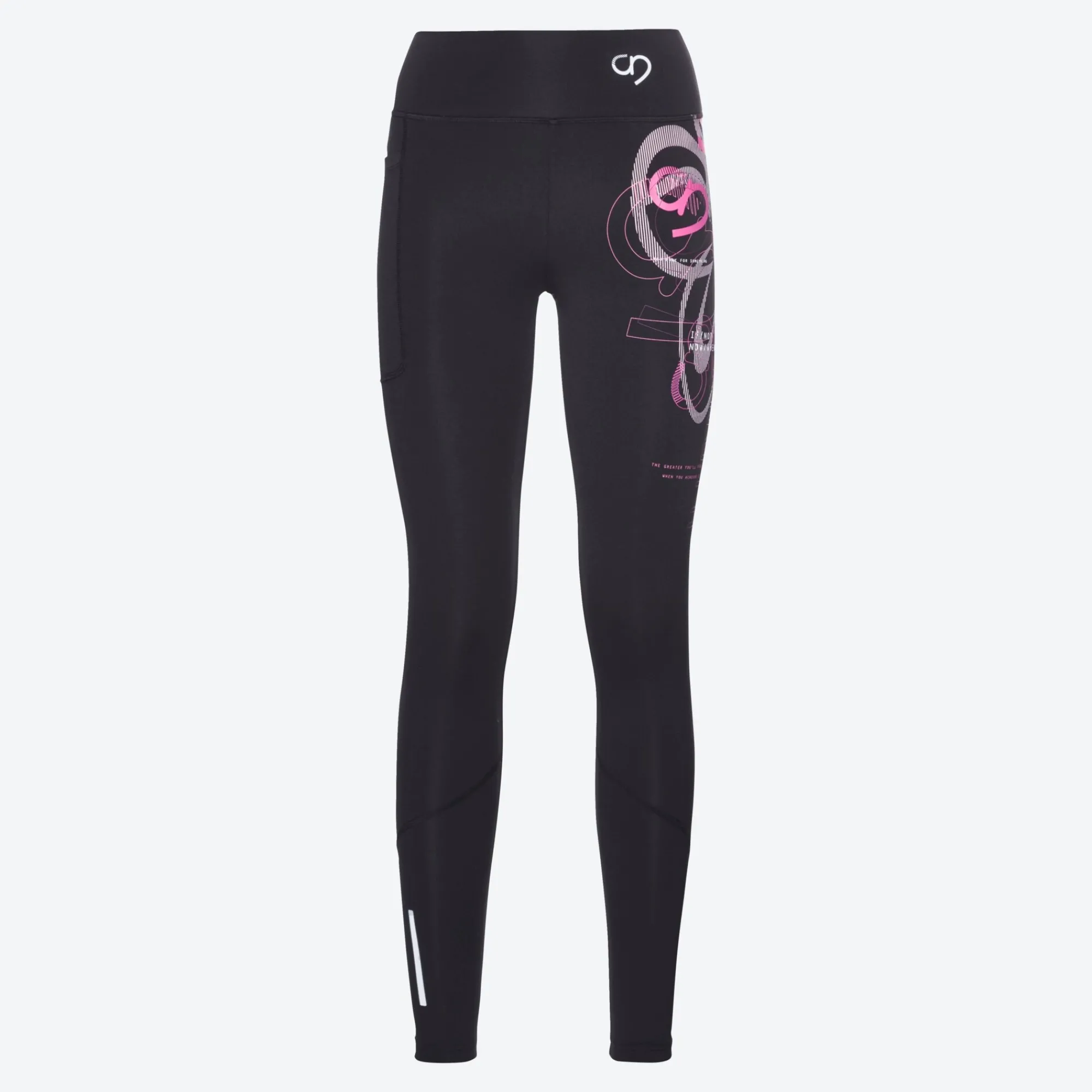 Damen NKD Damen-Sportleggings mit elastischem Bund
