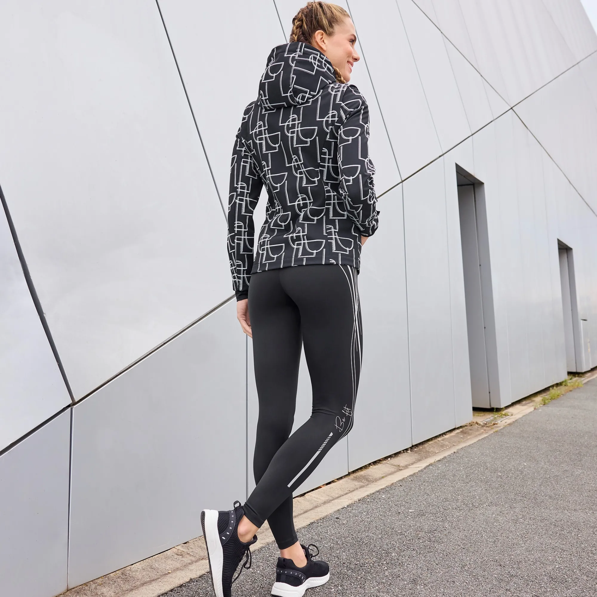 Damen NKD Damen-Sportleggings mit elastischem Bund