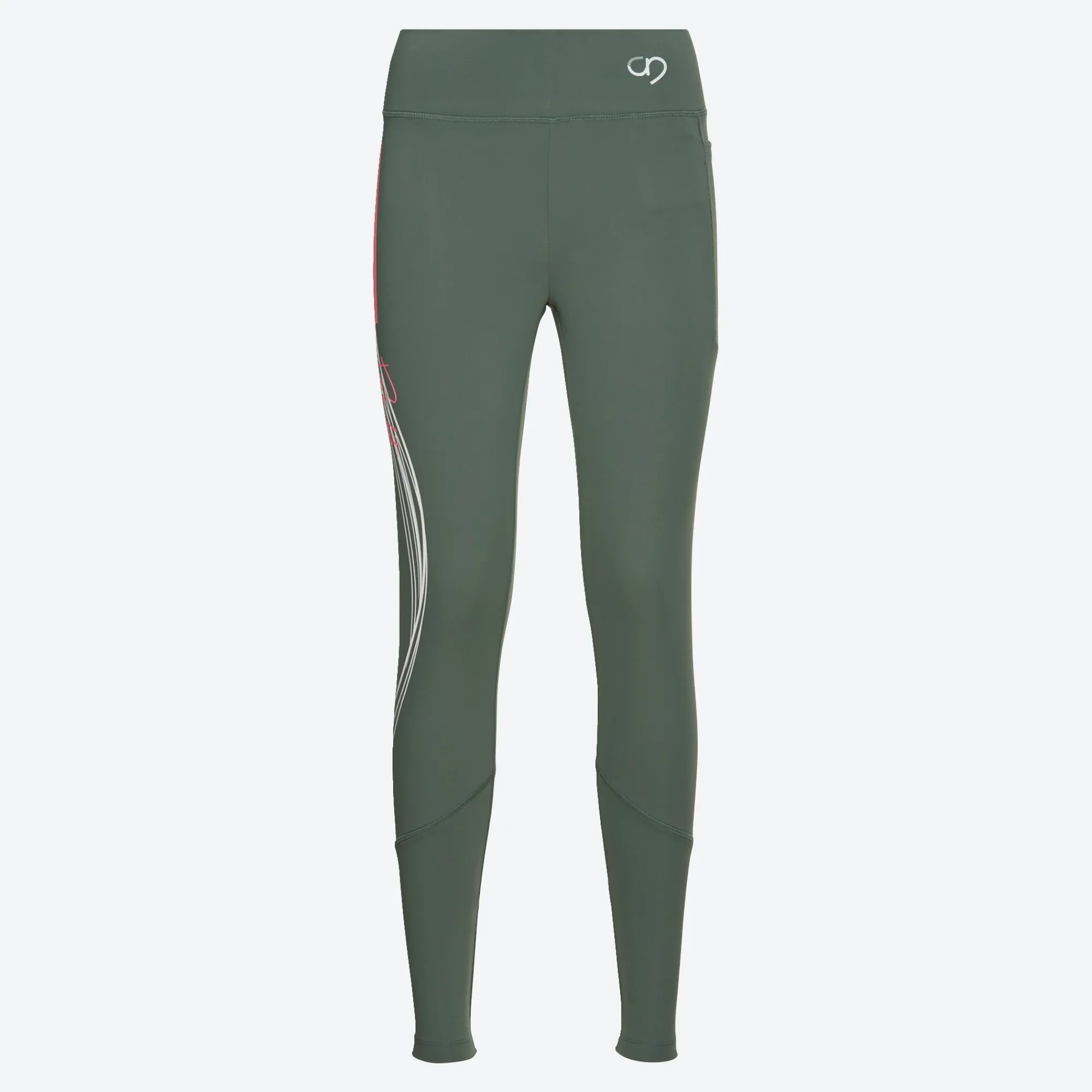Damen NKD Damen-Sportleggings mit Handy-Tasche