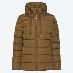 Damen NKD Damen-Steppjacke mit doppeltem Kragen