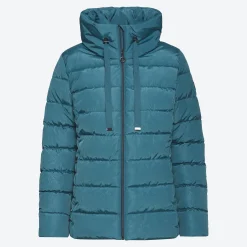 Damen NKD Damen-Steppjacke mit doppeltem Kragen