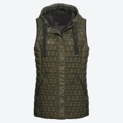 Damen NKD Damen-Steppweste mit Kapuze