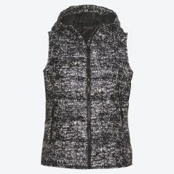Damen NKD Damen-Steppweste mit Kapuze