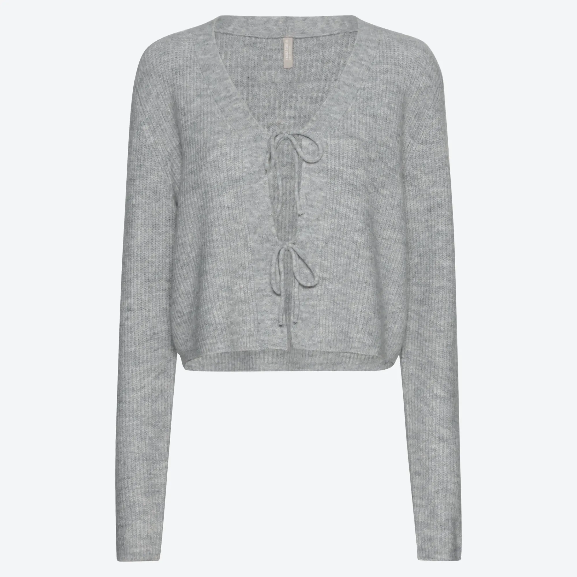 Damen NKD Damen-Strickjacke mit Bindebändern