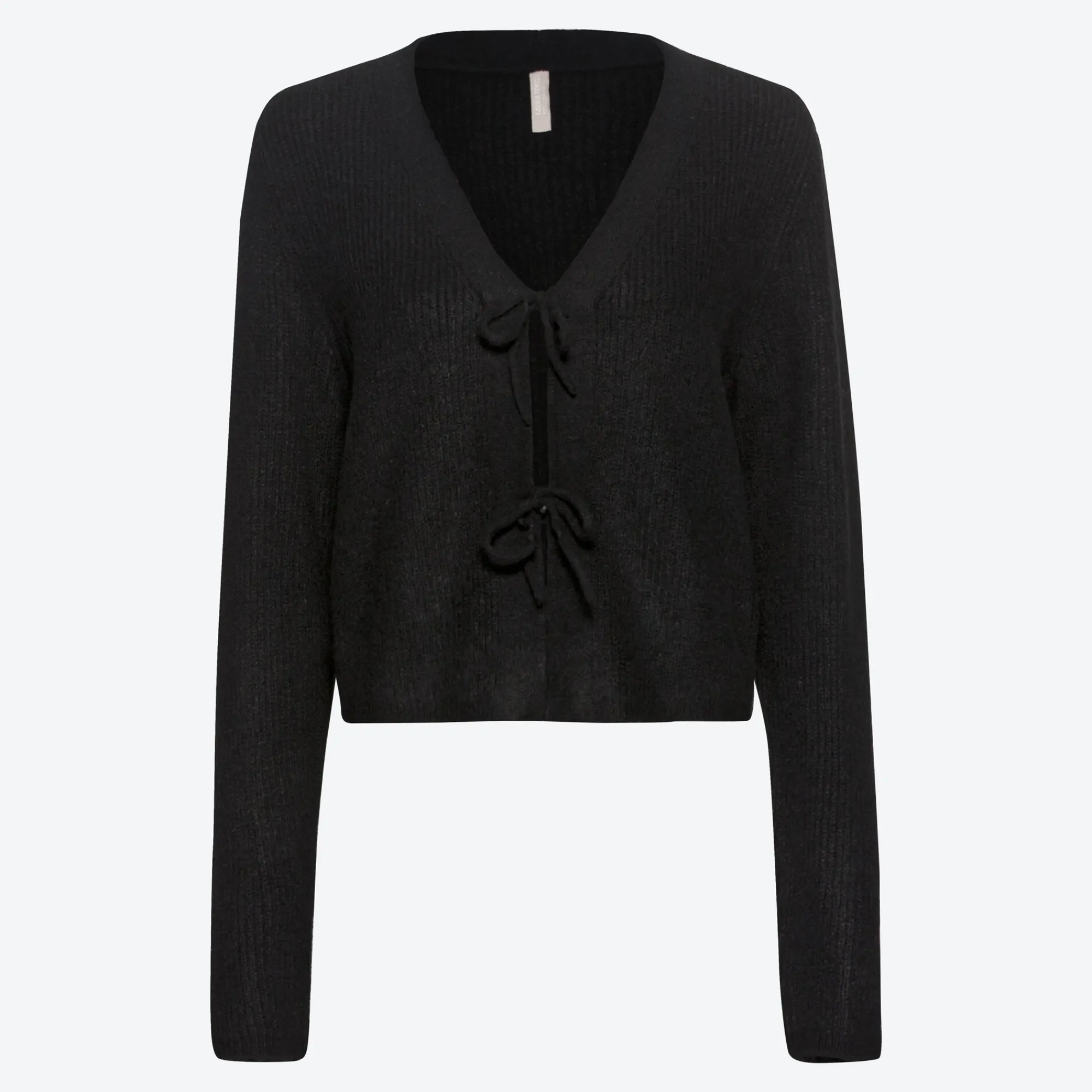 Damen NKD Damen-Strickjacke mit Bindebändern