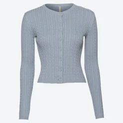 Damen NKD Damen-Strickjacke mit Knopfleiste