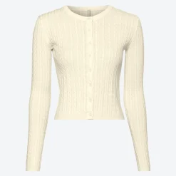 Damen NKD Damen-Strickjacke mit Knopfleiste