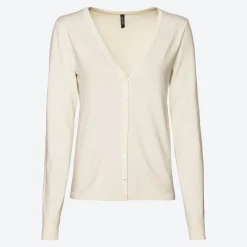 Damen NKD Damen-Strickjacke mit V-Ausschnitt