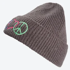 Damen NKD Damen-Strickmütze mit Stickerei