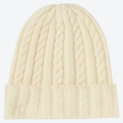 Damen NKD Damen-Strickmütze mit Zopfmuster