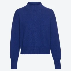 Damen NKD Damen-Strickpullover mit hohem Kragen
