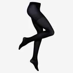Damen NKD Damen-Strickstrumpfhose mit Rautenmuster