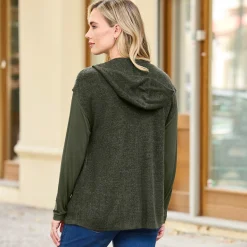 Damen NKD Damen-Strickweste in Cashmere-Like-Qualität