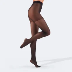 Damen NKD Damen-Stützstrumpfhose, 40 DEN