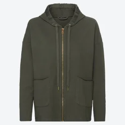 Damen NKD Damen-Sweatjacke mit Kapuze