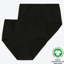 Damen NKD Damen-Taillenslip, -PIA, 2er-Pack