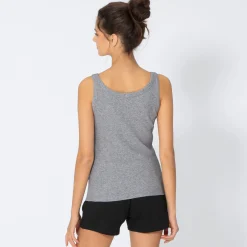 Damen NKD Damen-Top in Ripp-Design