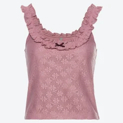 Damen NKD Damen-Top mit Schleife und Rüschenträger