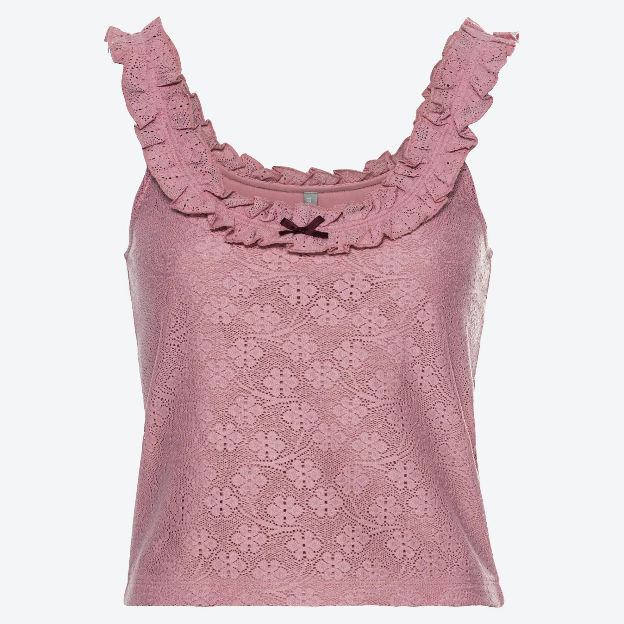 Damen NKD Damen-Top mit Schleife und Rüschenträger