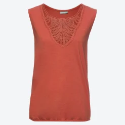 Damen NKD Damen-Top mit Spitzeneinsatz