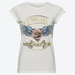 Damen NKD Damen-T-Shirt mit Frontaufdruck