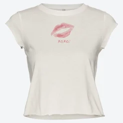 Damen NKD Damen-T-Shirt mit Frontaufdruck