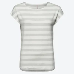 Damen NKD Damen-T-Shirt mit Lurex-Effektgarn