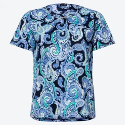 Damen NKD Damen-T-Shirt mit Rundhals, große Größen