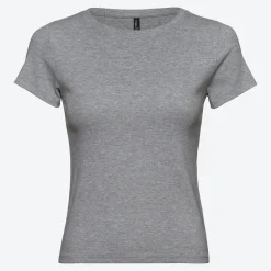 Damen NKD Damen-T-Shirt mit Rundhalsausschnitt