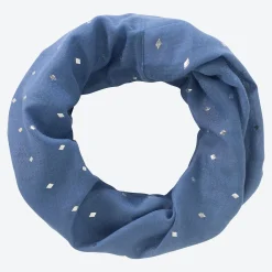 Damen NKD Damen-Tuch mit glänzenden Rauten bedruckt
