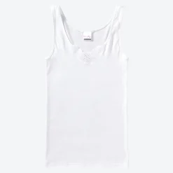 Damen NKD Damen-Unterhemd aus reiner Baumwolle, 2er-Pack
