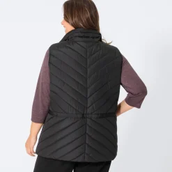 Damen NKD Damen-Weste mit Stehkragen, große Größen