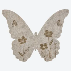 NKD Deckchen aus Filz im Schmetterling-Design, ca. 27x35cm