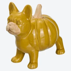NKD Deko-Hunde-Figur in herbstlichem Design