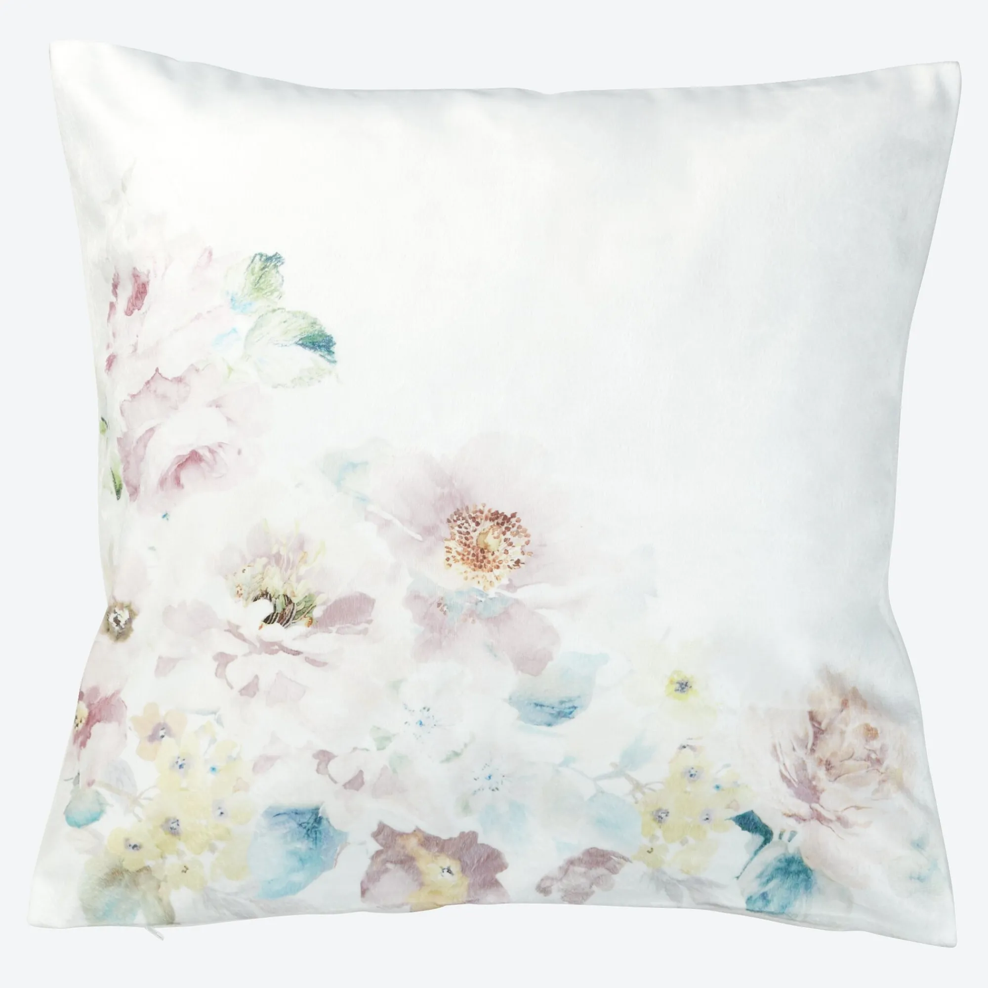 NKD Deko-Kissenhülle mit Blumen Design, 40x40cm