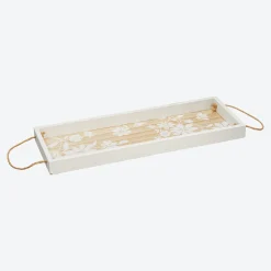 NKD Deko-Platte mit Blumenmuster, verschiedene Größen