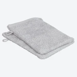 NKD Frottee-Waschhandschuh, CLASSIC, 16x21cm, 2er-Pack
