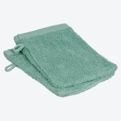 NKD Frottee-Waschhandschuh, PREMIUM, ca. 16x21cm, 2er-Pack