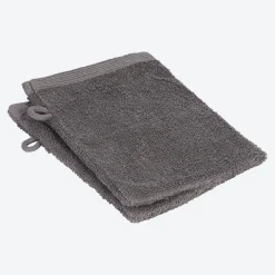 NKD Frottee-Waschhandschuh, PREMIUM, 16x21cm, 2er-Pack