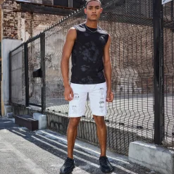 Herren NKD Herren-Bermudas im 5-Pocket-Style