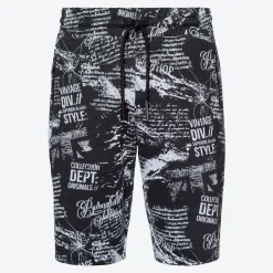 Herren NKD Herren-Bermudas mit Allover-Druck
