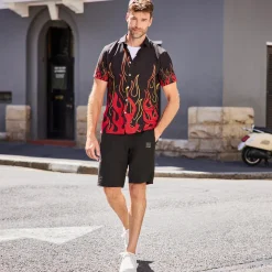 Herren NKD Herren-Bermudas mit elastischem Bund