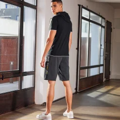 Herren NKD Herren-Bermudas mit elastischem Bund
