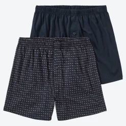 Herren NKD Herren-Boxershorts aus Baumwolle, 2er-Pack