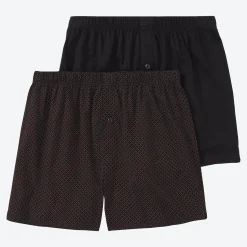 Herren NKD Herren-Boxershorts aus Baumwolle, 2er-Pack