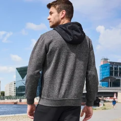 Herren NKD Herren-Fleecejacke mit Kapuze