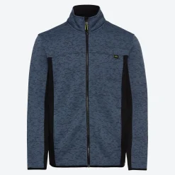 Herren NKD Herren-Fleecejacke mit Stehkragen