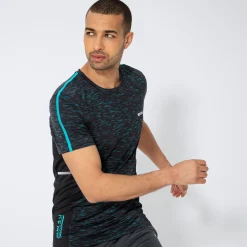 Herren NKD Herren-Funktions-T-Shirt mit Mesh-Einsätzen